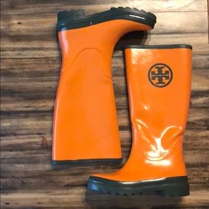 Tory Burch rain boots